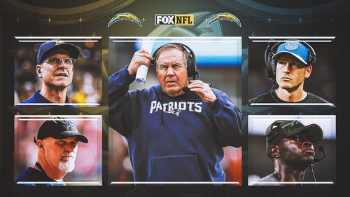 Imagem de tendência da NFL: Jim Harbaugh entre os cinco candidatos a treinador principal que fazem sentido para os Chargers